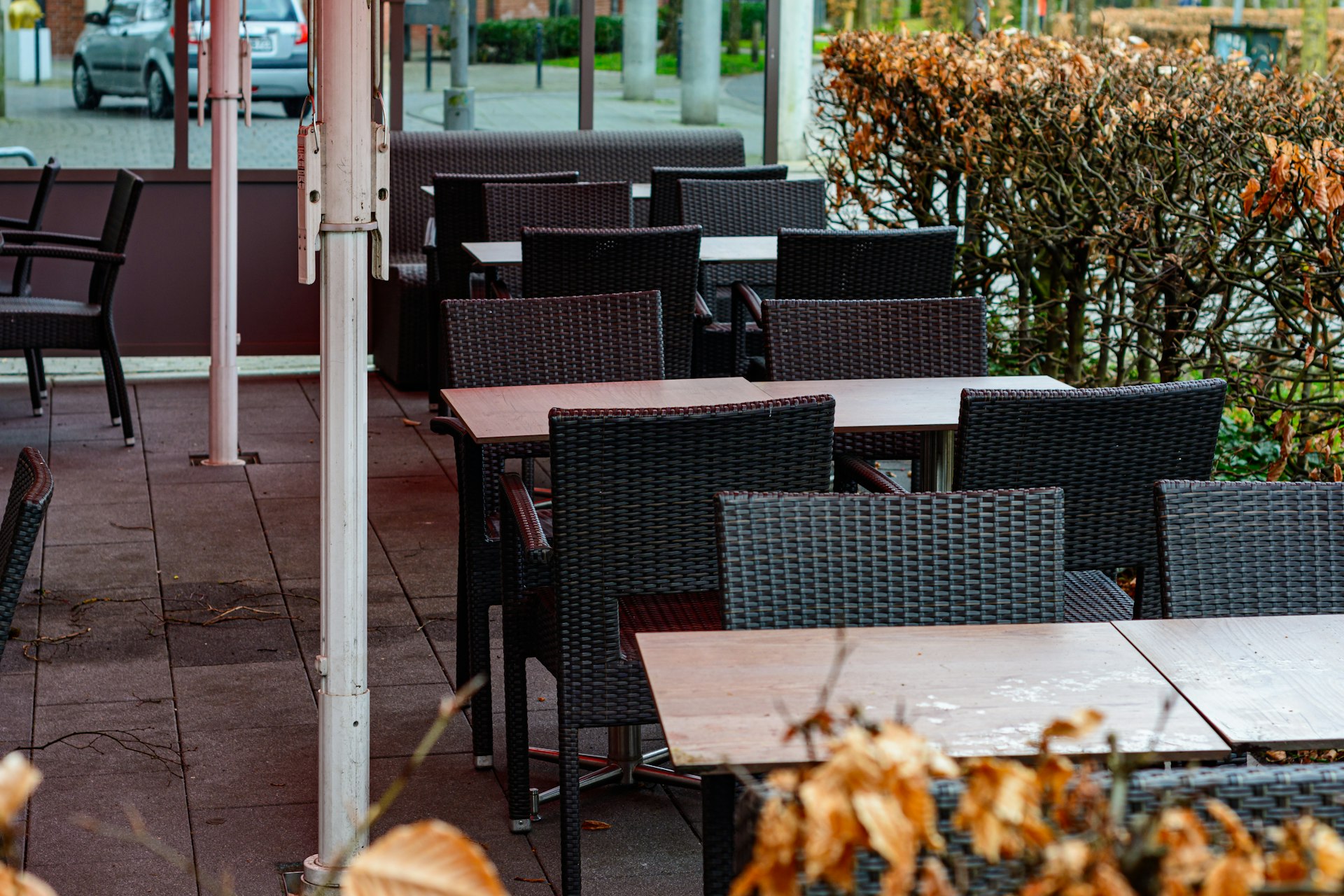 China rattan and wicker outdoor dining furniture